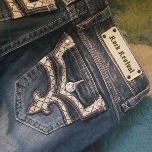 Women's Rock Revival Skinny Jeans Size 28 (6)